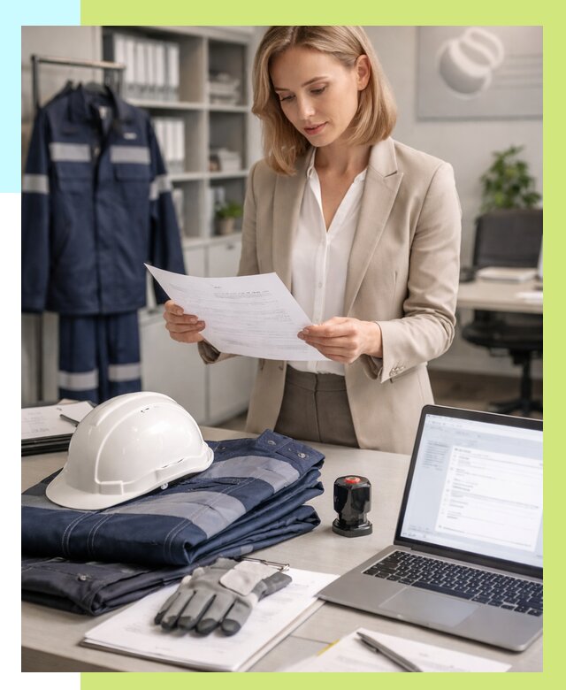 Сертификация спецодежды в Димитровграде от 7212 р. | Алешин-Дмт