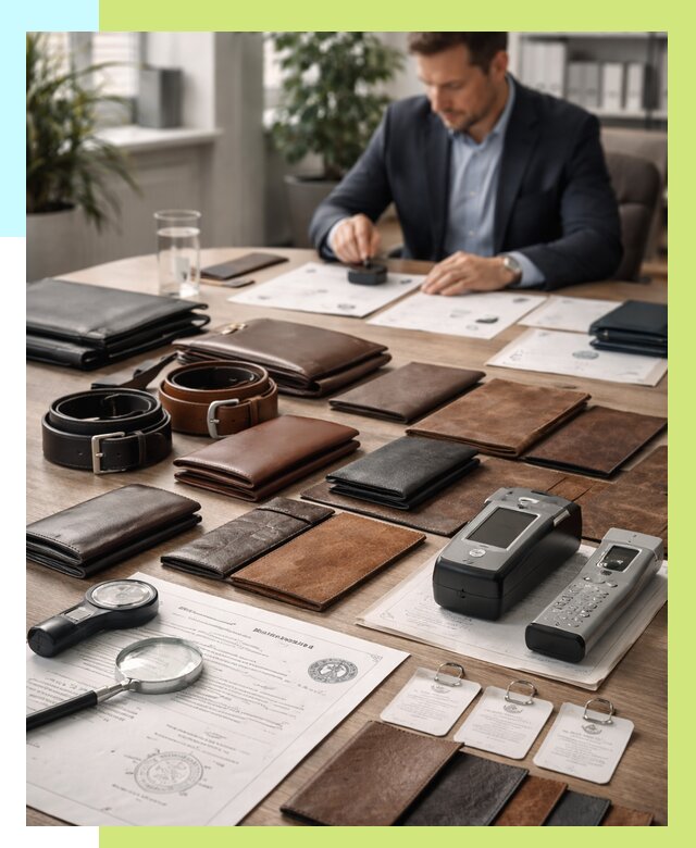 Сертификация кожаных изделий в Димитровграде от 12364 р. | Алешин-Дмт