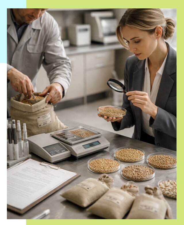 Сертификация зерна в Димитровграде по цене от 15455 р. | Алешин-Дмт