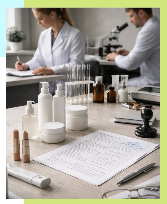 Сертификация косметики в Димитровграде от 20606 р. - Алешин-Дмт