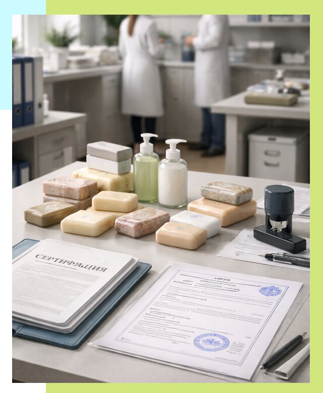 Сертификация мыла и сертификат на мыло в Димитровграде от 12364 | Алешин-Дмт