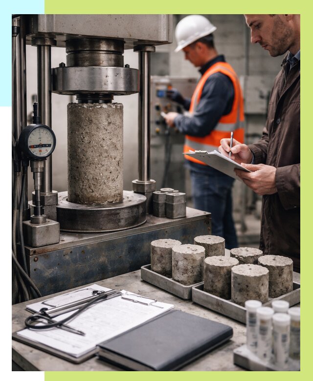 Сертификация бетона в Димитровграде от 30909 р. сертификат | Алешин-Дмт