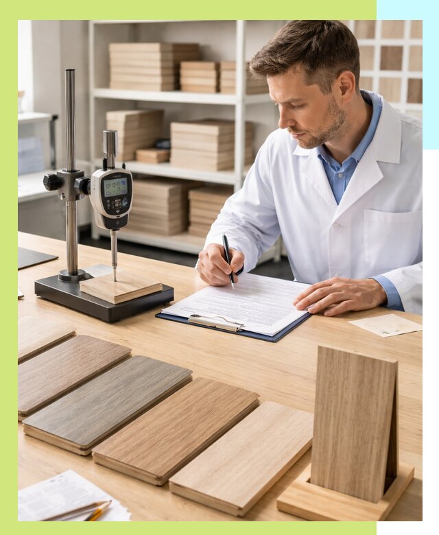 Сертификация ламината с испытаниями и оформлением документов в Димитровграде