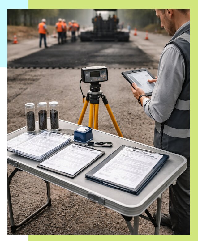 Сертификация асфальта в Димитровграде от 25758 р. | Алешин-Дмт