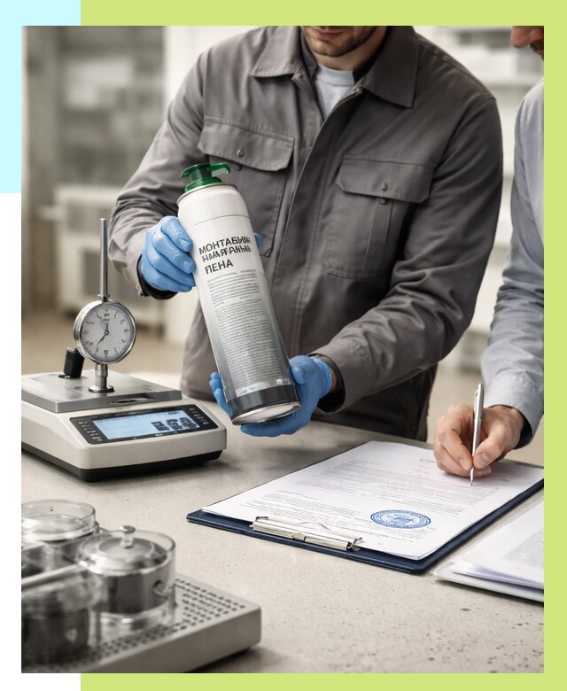 Сертификация монтажной пены в Димитровграде от 15455 р. | Алешин-Дмт