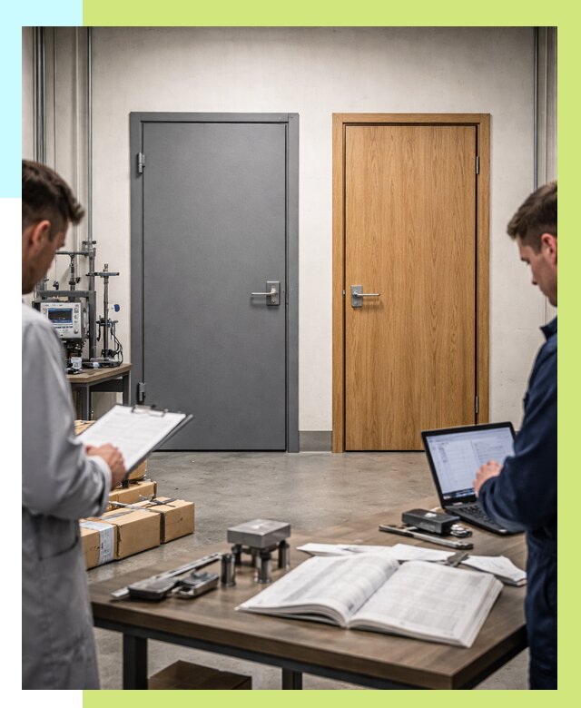 Сертификация дверей в Димитровграде от 8242 р. под ключ | Алешин-Дмт