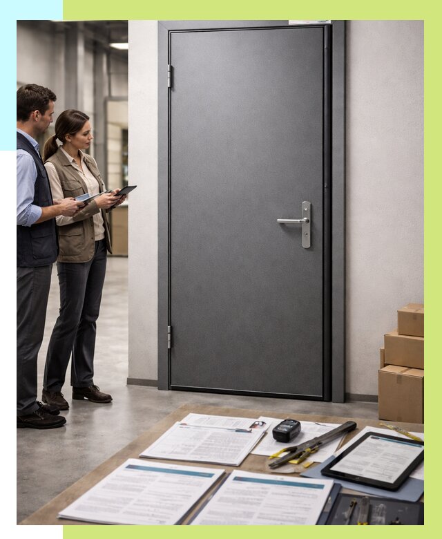 Сертификация противопожарных дверей в Димитровграде от 9273 р. | Алешин-Дмт