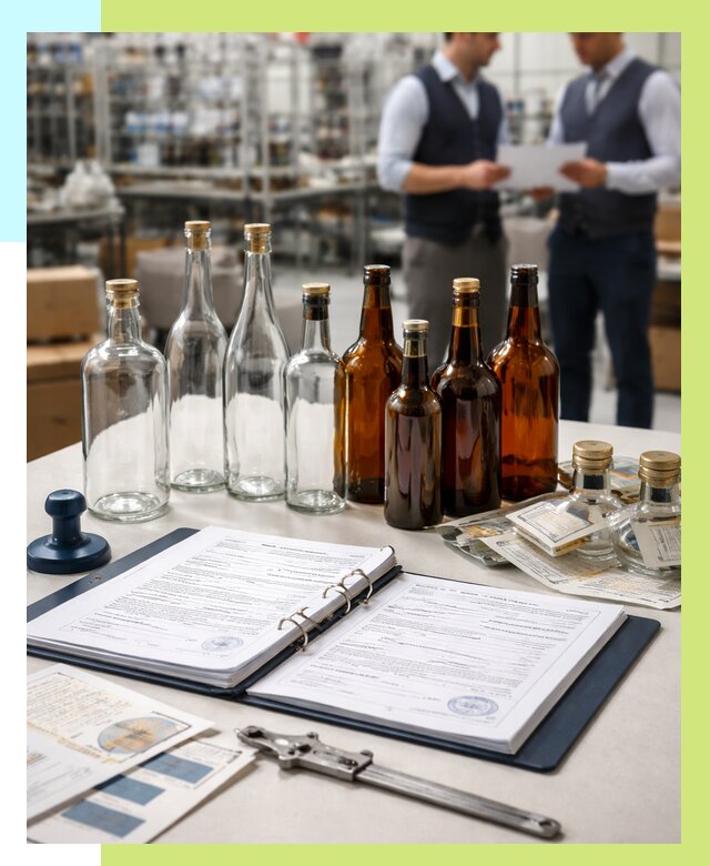 Сертификация стеклянных бутылок в Димитровграде от 25758 р. | Алешин-Дмт