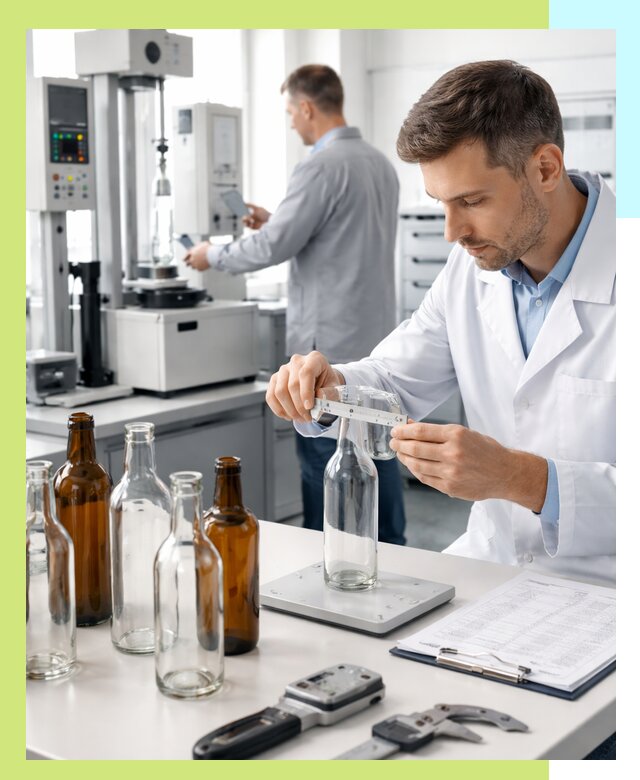 Сертификация стеклянных бутылок и сопутствующей упаковки в Димитровграде