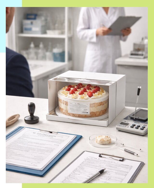 Сертификация тортов в Димитровграде от 9273 р. заказать | Алешин-Дмт