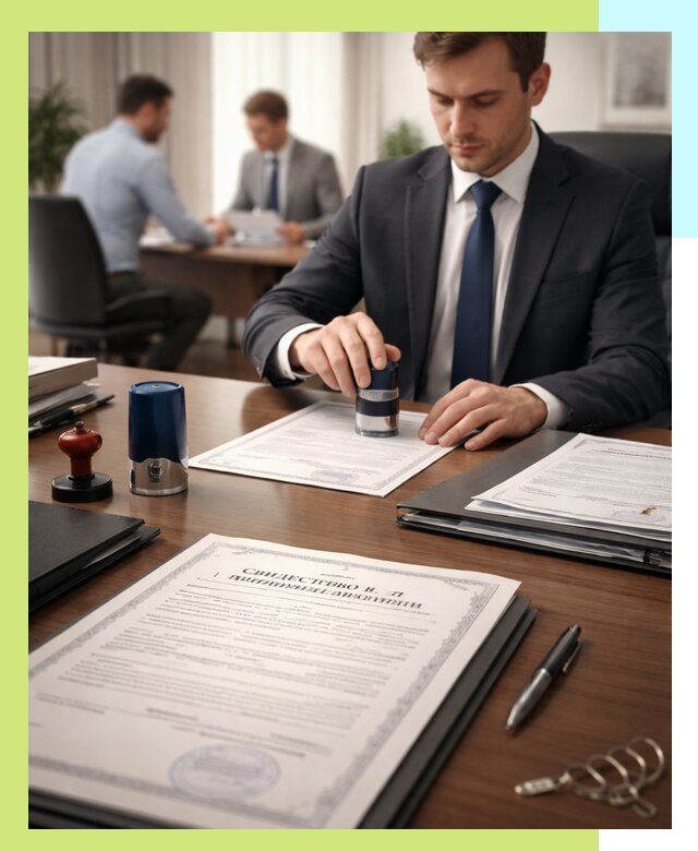 Оформление свидетельства о государственной регистрации в Димитровграде