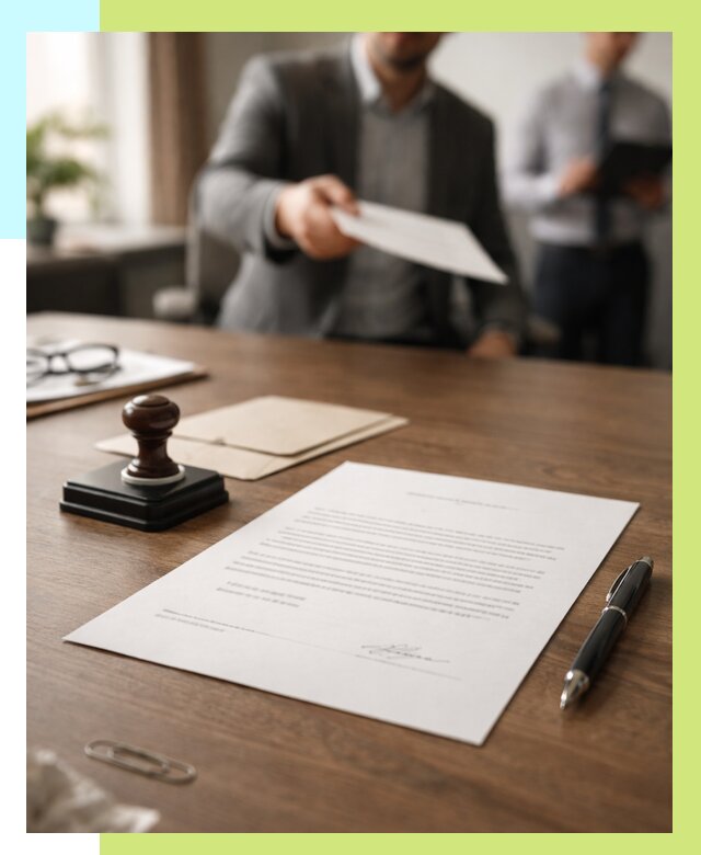 Отказное письмо по сертификации в Димитровграде от 3606 р. | Алешин-Дмт