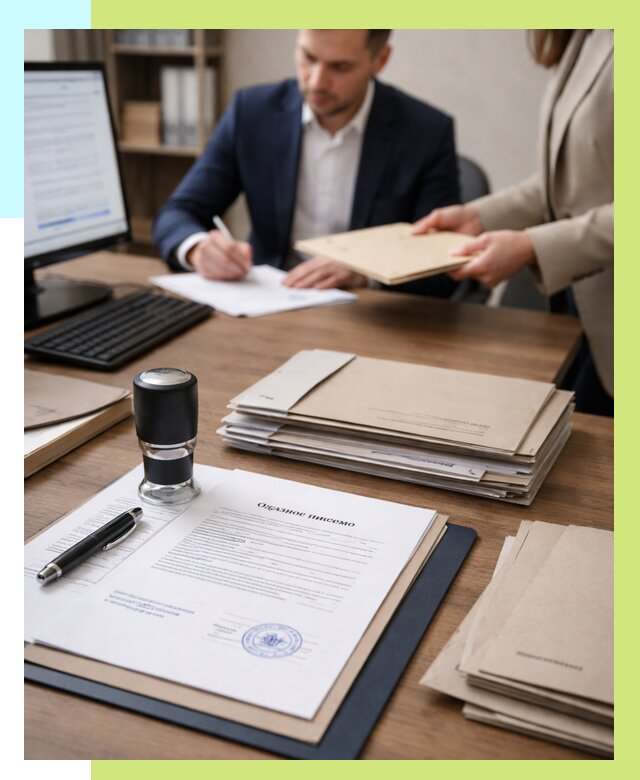 Отказное письмо для таможни в Димитровграде от 3091 р, Алешин-Дмт