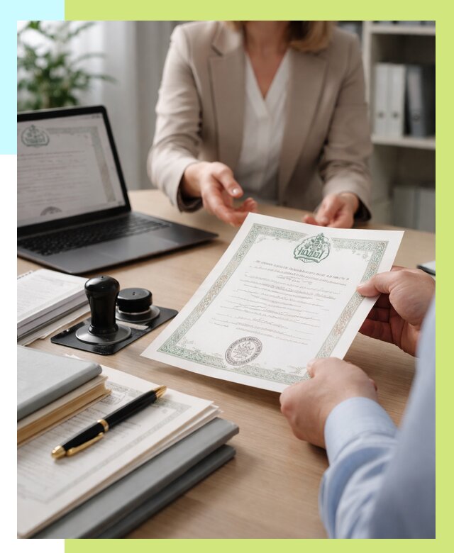 Халяль сертификат в Димитровграде, получить от 15455 р. | Алешин-Дмт