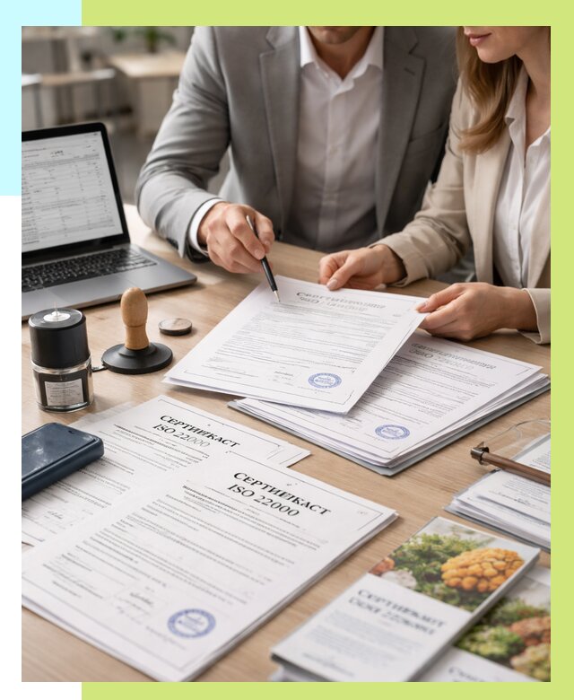 Сертификат ISO 22000 в Димитровграде от 41212 р. под ключ | Алешин-Дмт