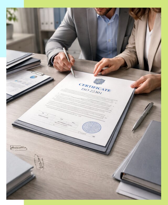 Сертификат ISO 22301 в Димитровграде от 46364 р. | Алешин-Дмт срочно