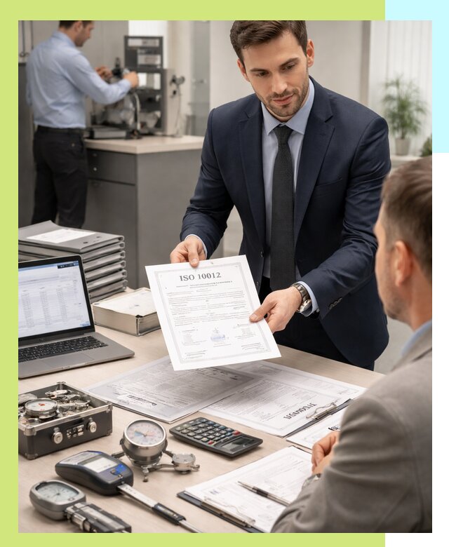 Выдача сертификата ISO 10012 по требованиям метрологии в Димитровграде