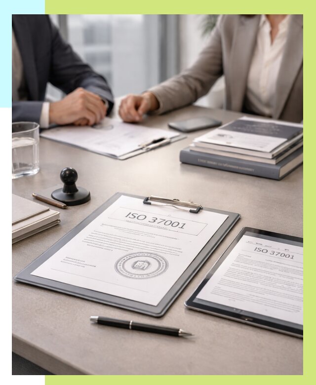 Сертификат ISO 37001 в Димитровграде оформить от 123636 р. Алешин-Дмт