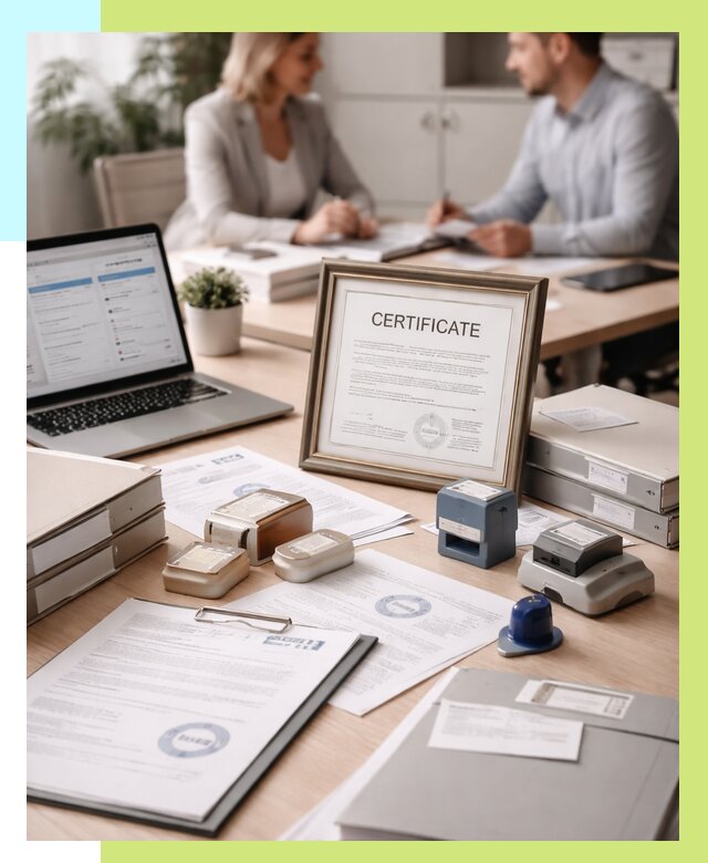 Сертификация компании в Димитровграде от 46364 р. | Алешин-Дмт — заказ